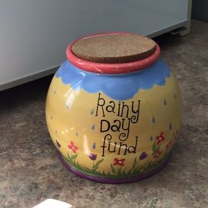 Decorative pottery pot